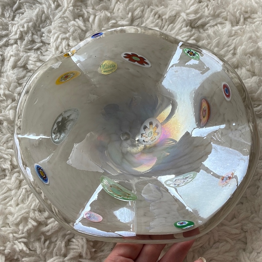 ☀️SALE!!☀️ Murano Lavorazione Millefiori Dish‎
